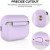 Чехол-накладка (силиконовый) Apple AirPods Pro 2 AhaStyle Silicone Case with strap Lavender (X003E43NBX)