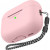 Чехол-накладка (силиконовый) Apple AirPods Pro 2 AhaStyle Silicone Case with strap Pink (X003E43NGX)