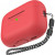 Чехол-накладка (силиконовый) Apple AirPods Pro 2 AhaStyle Silicone Case with strap Red (X003E41MYX)