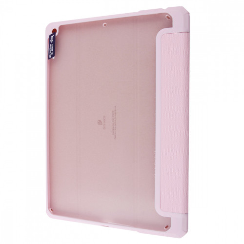 Чохол-книжка (поліуретановий) Apple iPad 10.2" 2019/2020/2021 Dux Ducis Toby Series with Apple Pencil Holder Pink