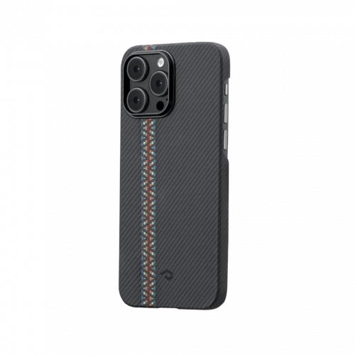 Чехол-накладка (карбоновый) Apple iPhone 14 Pro Max Pitaka MagEZ Case 3 Fusion Weaving Rhapsody (FR1401PM)