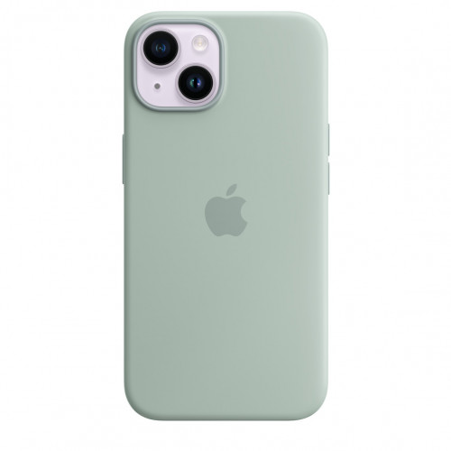 Чехол-накладка (силиконовый) для iPhone 14 Silicone Case with MagSafe High Copy Succulent