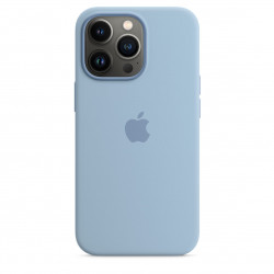 Чехол-накладка (силиконовый) для iPhone 13 Pro Silicone Case High Copy Blue Fog