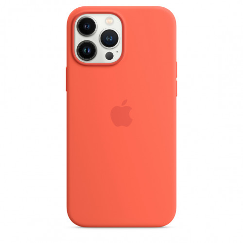 Чехол-накладка (силиконовый) для iPhone 13 Pro Max Silicone Case High Copy Nectarine