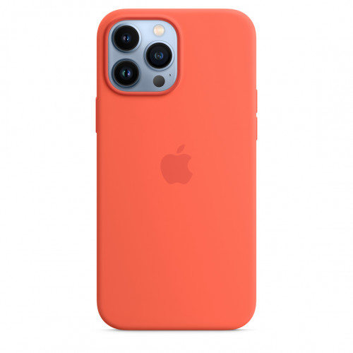 Чехол-накладка (силиконовый) для iPhone 13 Pro Max Silicone Case High Copy Nectarine