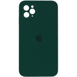 Чохол-накладка (силіконовий) для iPhone 11 Silicone Full Cover Forest Green