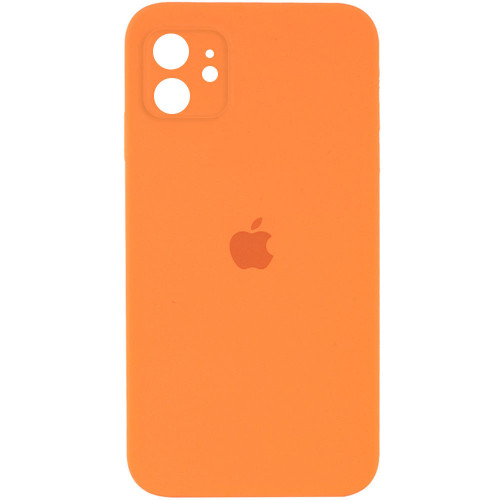 Чехол-накладка (силиконовый) для iPhone 11 Silicone Full Cover Papaya