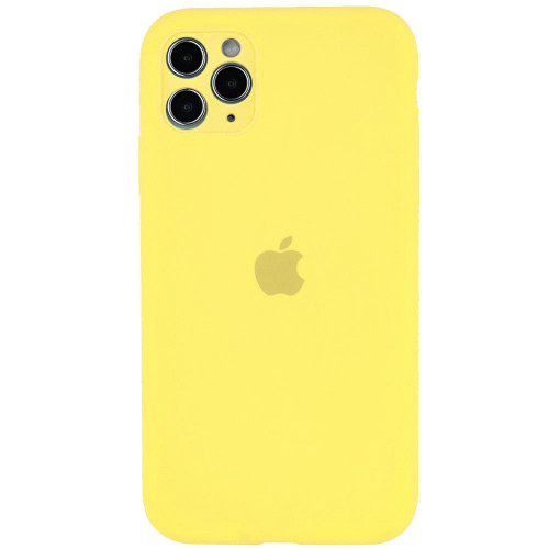 Чехол-накладка (силиконовый) для iPhone 11 Pro Silicone Full Cover Yellow