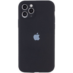 Чохол-накладка (силіконовий) для iPhone 11 Pro Max Silicone Full Cover Black