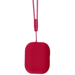 Чохол-накладка (силіконовий) Apple AirPods Pro 2 Silicone Case with strap Marsala