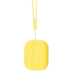 Чохол-накладка (силіконовий) Apple AirPods Pro 2 Silicone Case with strap Yellow