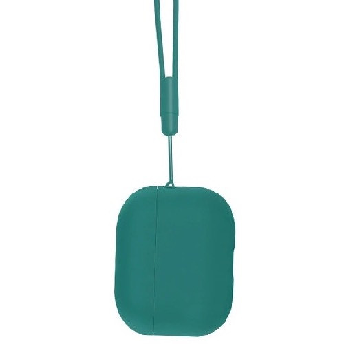 Чехол-накладка (силиконовый) Apple AirPods Pro 2 Silicone Case with strap Pine Green