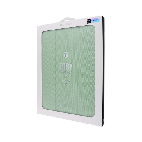 Чохол-книжка (поліуретановий) Apple iPad 10.9" 2022 Dux Ducis Toby Series with Apple Pencil Holder Green