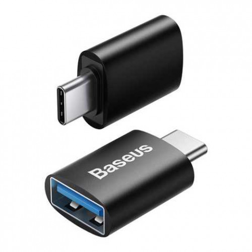 Baseus Ingenuity Mini OTG USB 3.1 to Type-C Black (ZJJQ000001)