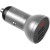 Baseus Digital Display Dual USB 4.8A Car Charger 24W Silver (CCBX-0S)