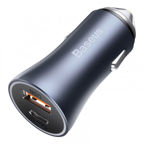 Baseus Golden Contactor Pro 40W USB + Type-C Gray (CCJD-0G)
