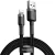 Baseus Cafule Lightning 2.4A 1m Gray/Black (CALKLF-BG1)