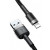 Baseus Cafule Lightning 2.4A 1m Gray/Black (CALKLF-BG1)