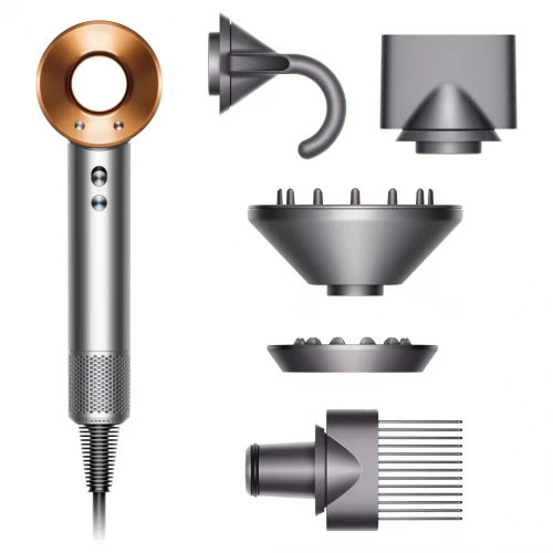 Фен Dyson Supersonic HD07 Gift Edition Nickel/Copper (411117-01)