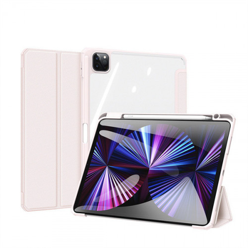 Чехол-книжка (полиуретановый) Apple iPad Pro 11" 2018/2021/2020 Dux Ducis Toby with Apple Pencil Holder Pink