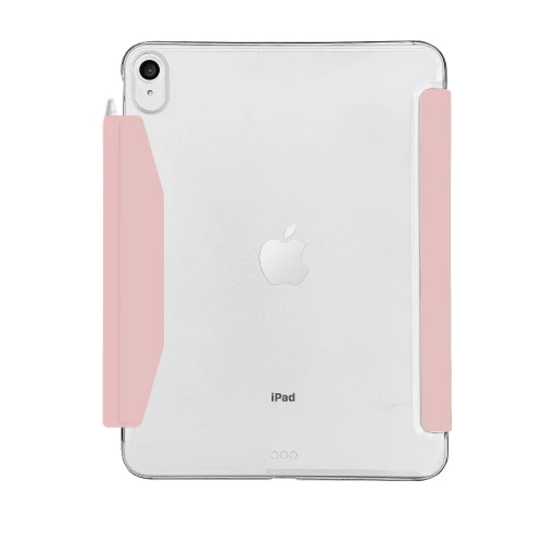 Чехол-книжка (полиуретановый) Apple iPad 10.9" 2022 Macally Protective Case and Stand Pink (BSTAND10-RS)