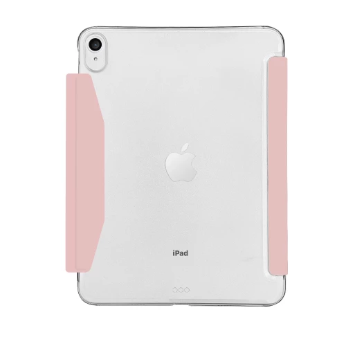 Чехол-книжка (полиуретановый) Apple iPad 10.9" 2022 Macally Protective Case and Stand Pink (BSTAND10-RS)
