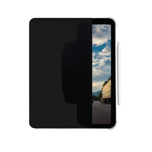 Чехол-книжка (полиуретановый) Apple iPad 10.9" 2022 Macally Protective Case and Stand Black (BSTAND10-B)