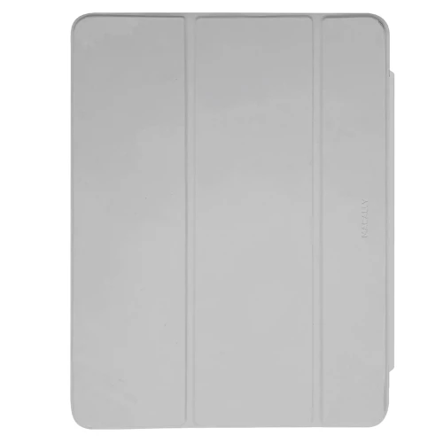 Чехол-книжка (полиуретановый) Apple iPad Pro 11" 2020/2018/Air 10.9" 2020 Macally Protective Case and Stand Grey (BBSTANDP6SA5-LG)