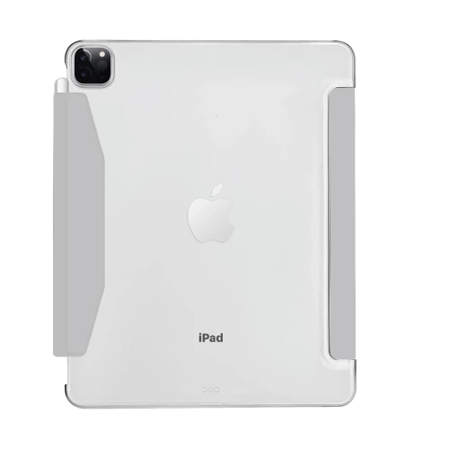 Чехол-книжка (полиуретановый) Apple iPad Pro 11" 2020/2018/Air 10.9" 2020 Macally Protective Case and Stand Grey (BBSTANDP6SA5-LG)
