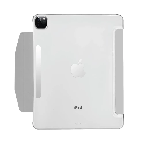 Чехол-книжка (полиуретановый) Apple iPad Pro 11" 2020/2018/Air 10.9" 2020 Macally Protective Case and Stand Grey (BBSTANDP6SA5-LG)