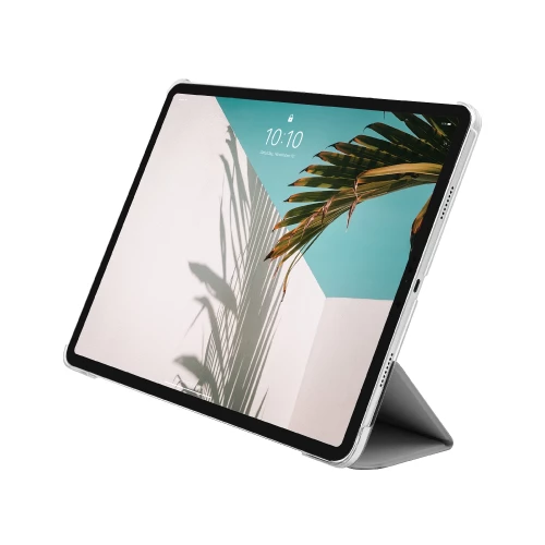 Чехол-книжка (полиуретановый) Apple iPad Pro 11" 2020/2018/Air 10.9" 2020 Macally Protective Case and Stand Grey (BBSTANDP6SA5-LG)