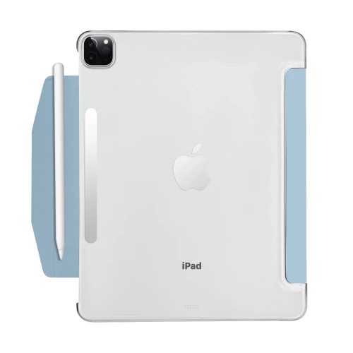 Чехол-книжка (полиуретановый) Apple iPad Pro 11" 2020/2018/Air 10.9" 2020 Macally Protective Case and Stand Blue (BSTANDP6SA5-BL)