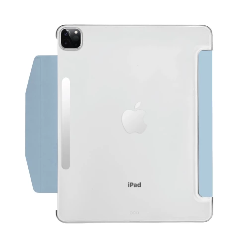 Чехол-книжка (полиуретановый) Apple iPad Pro 11" 2020/2018/Air 10.9" 2020 Macally Protective Case and Stand Blue (BSTANDP6SA5-BL)