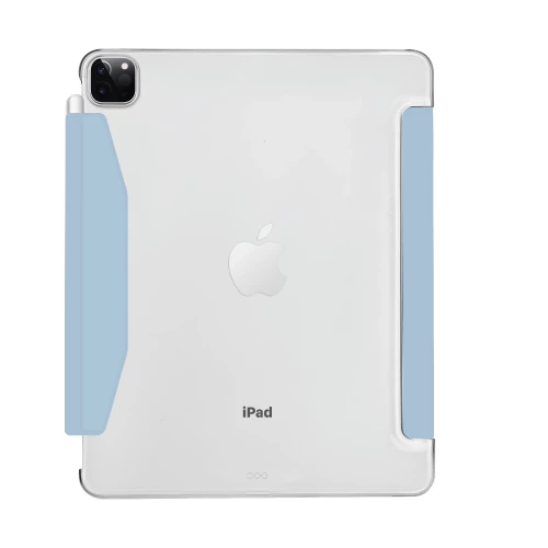 Чехол-книжка (полиуретановый) Apple iPad Pro 11" 2020/2018/Air 10.9" 2020 Macally Protective Case and Stand Blue (BSTANDP6SA5-BL)