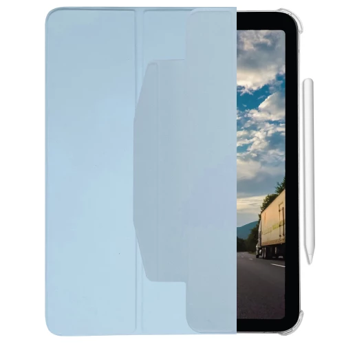 Чехол-книжка (полиуретановый) Apple iPad Pro 11" 2020/2018/Air 10.9" 2020 Macally Protective Case and Stand Blue (BSTANDP6SA5-BL)