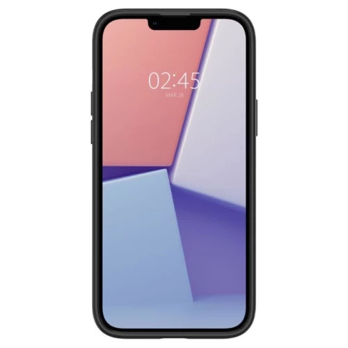 Чехол-накладка (силиконовый) Apple iPhone 14 Spigen Ultra Hybrid Matte Black (ACS05041)