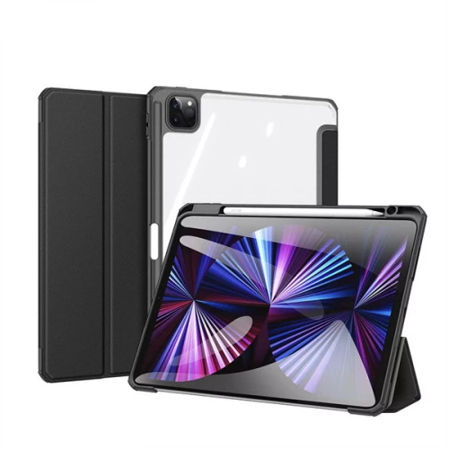 Чехол-книжка (полиуретановый) Apple iPad 2017/2018 Dux Ducis Toby Series with Apple Pencil Holder Black