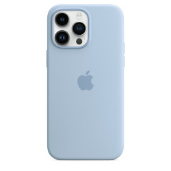 Чехол-накладка (силиконовый) для iPhone 14 Pro Max Silicone Case with MagSafe High Copy Sky