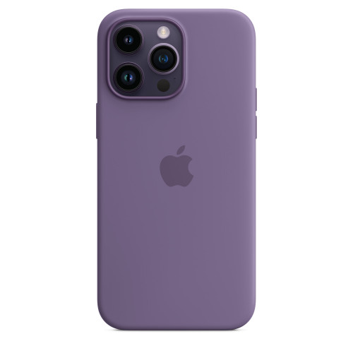 Чехол-накладка (силиконовый) для iPhone 14 Pro Max Silicone Case with MagSafe High Copy Iris
