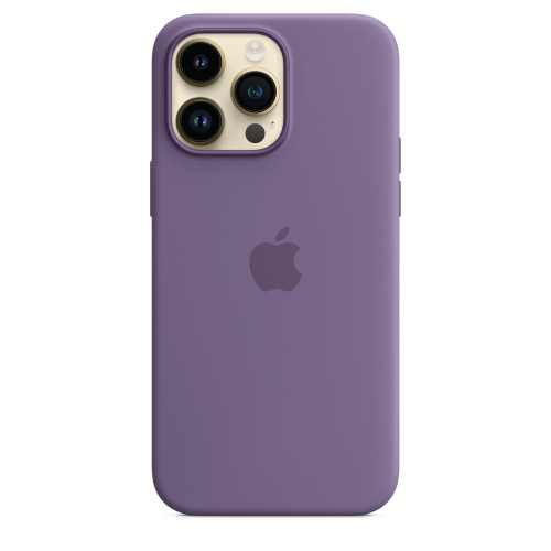 Чехол-накладка (силиконовый) для iPhone 14 Pro Max Silicone Case with MagSafe High Copy Iris