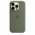 Чехол-накладка (силиконовый) для iPhone 14 Pro Silicone Case with MagSafe High Copy Olive