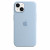 Чохол-накладка (силіконовий) для iPhone 14 Silicone Case with MagSafe High Copy Sky