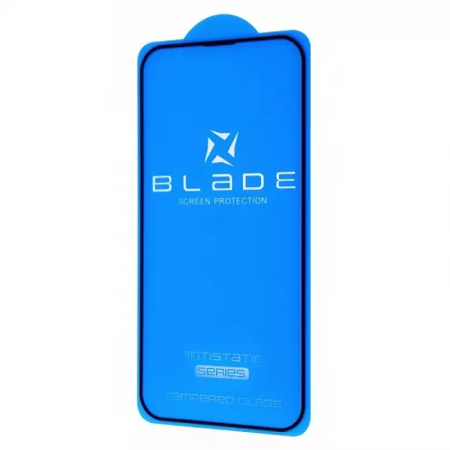 Защитное стекло Apple iPhone 14 BLADE ANTISTATIC Series Full Glue Black