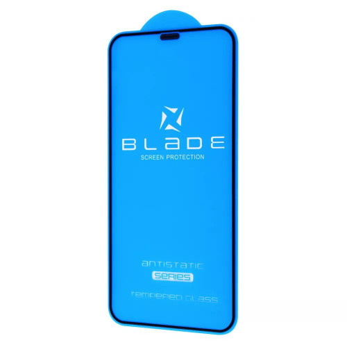 Защитное стекло Apple iPhone 11/XR BLADE ANTISTATIC Series Full Glue Black