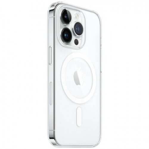 Чехол-накладка (пластиковый) Apple iPhone 14 Pro Max Clear Case with MagSafe High Copy