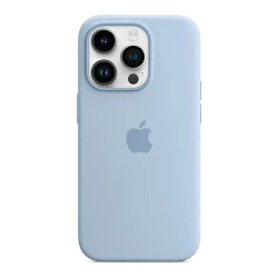 Чохол-накладка (силіконовий) Apple iPhone 14 Pro Silicone Case with MagSafe Sky (MQUJ3)