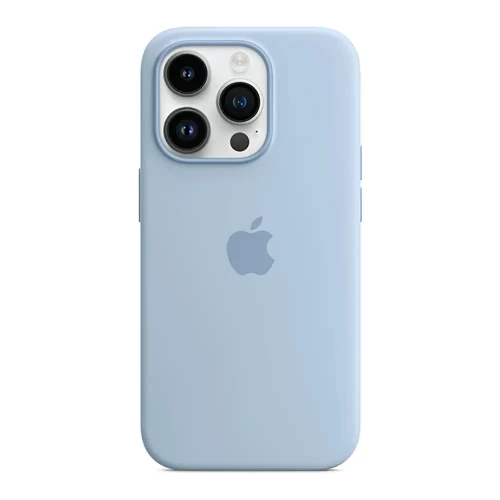 Чохол-накладка (силіконовий) Apple iPhone 14 Pro Silicone Case with MagSafe Sky (MQUJ3)