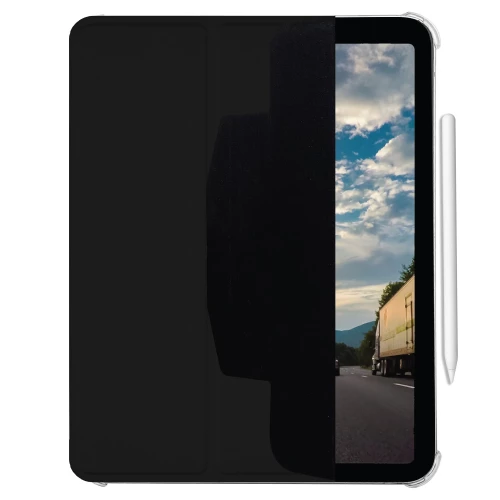 Чохол-книжка (шкіряний) Apple iPad Pro 12.9" 2022/2021/2020 Macally Protective Case and Stand Black (BSTANDP6L-B)