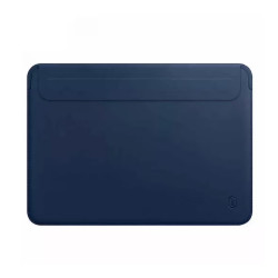 Чохол-папка (шкіряний) Apple MacBook Pro 13"/MacBook Air 13" WIWU Skin Pro 2 Leather Sleeve Navy Blue