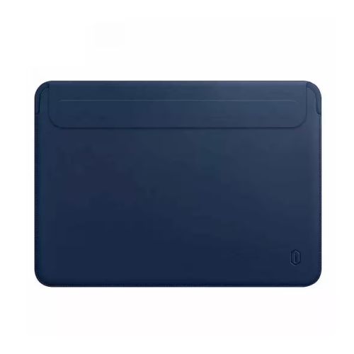 Чехол-папка (кожаный) Apple MacBook Pro 13"/MacBook Air 13" WIWU Skin Pro 2 Leather Sleeve Navy Blue